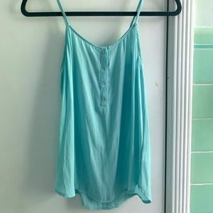 Teal tank top